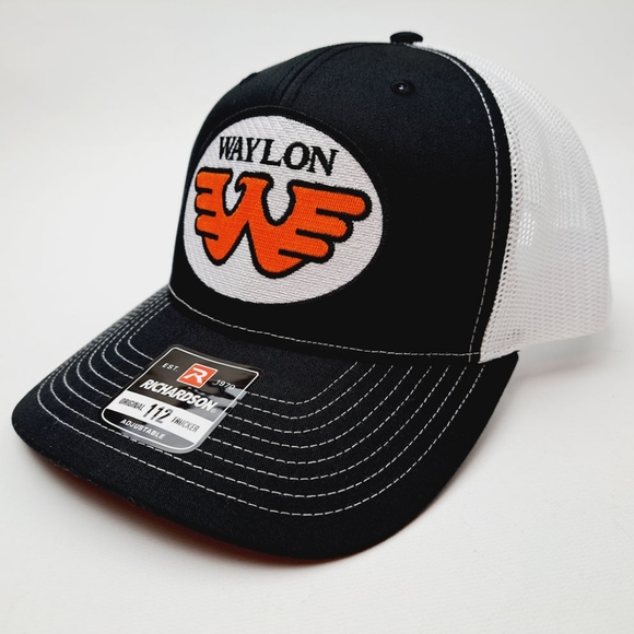 Waylon Jennings Retro Vintage Style Cowboy Western Country Outlaw Hat Cap Patch - Picture 5 of 5